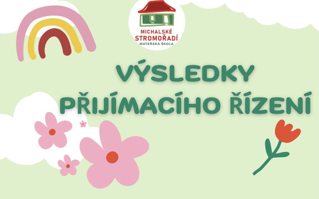 Výsledky přijímacího řízení