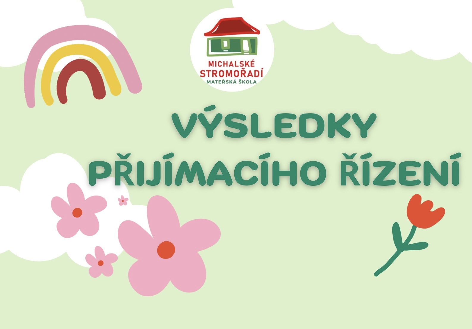 Výsledky přijímacího řízení